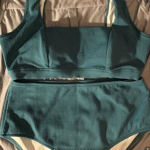Old Navy Green Bikini